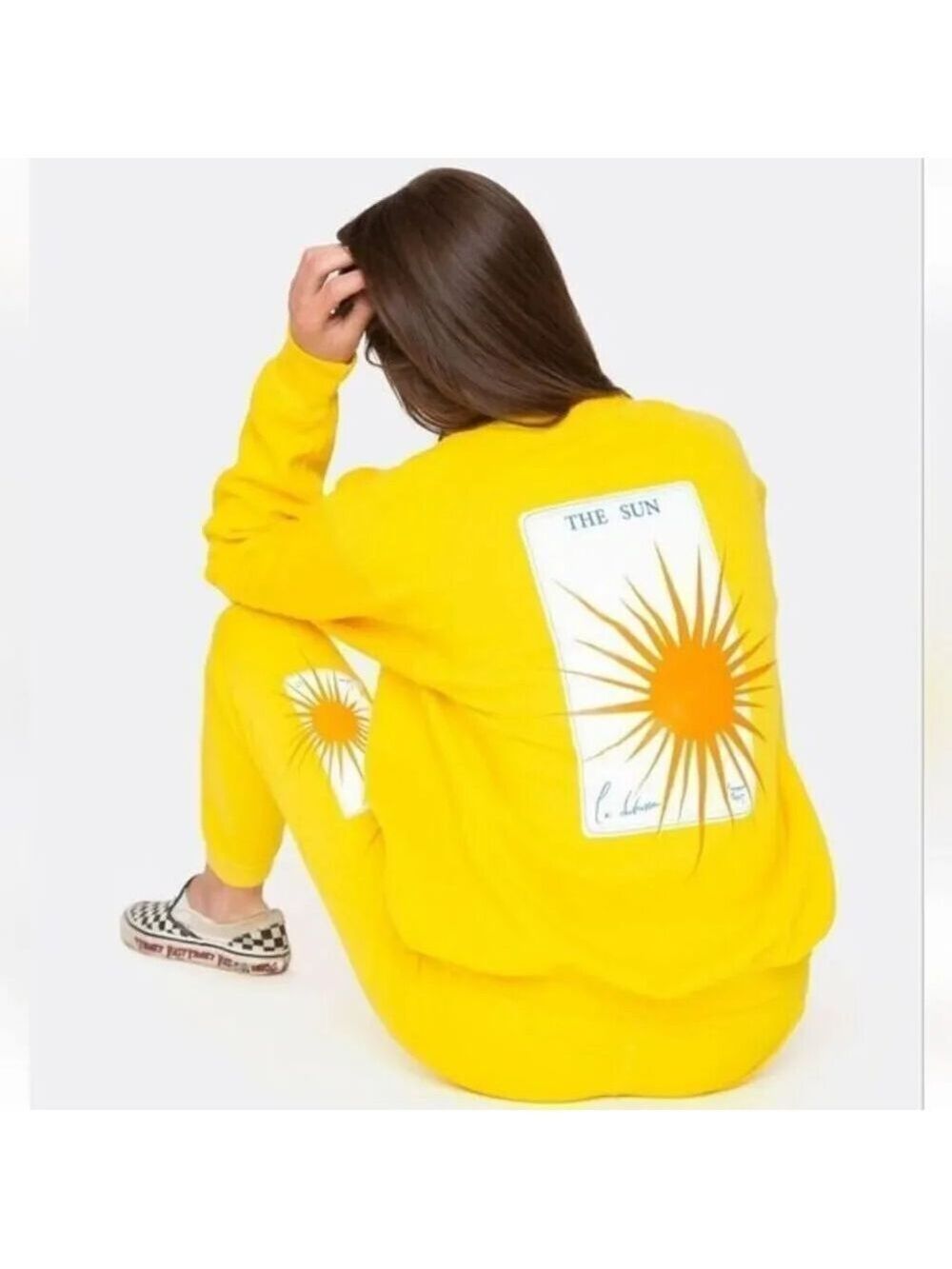 La Detresse NWT Yellow Strength Electric Long Sleeve Top Sz XS